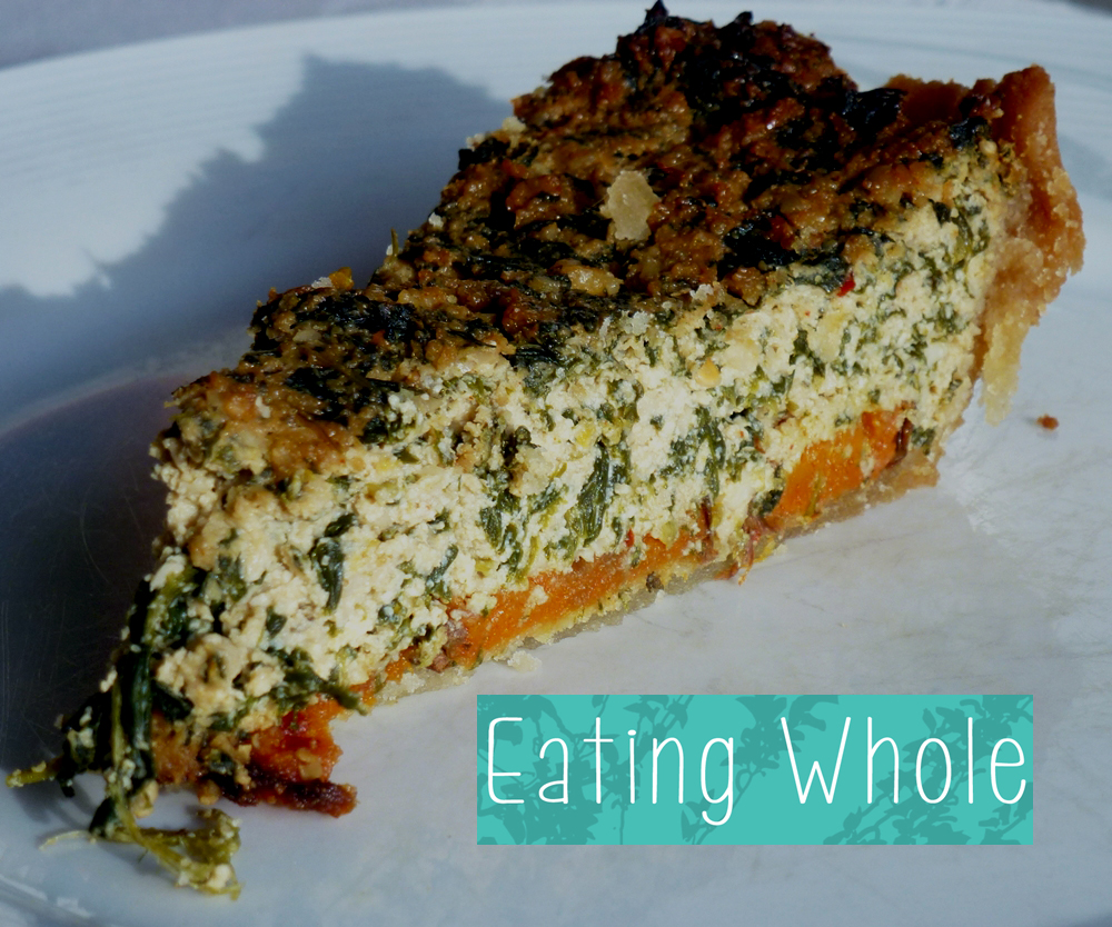 Scrumptious Spinach Sweet Potato Tofu&nbsp;Quiche