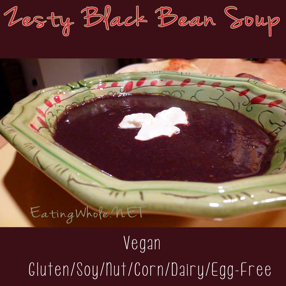 Zesty Black Bean&nbsp;Soup