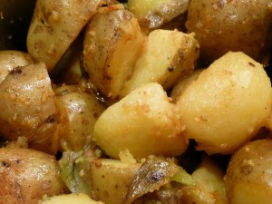 finished potatoes