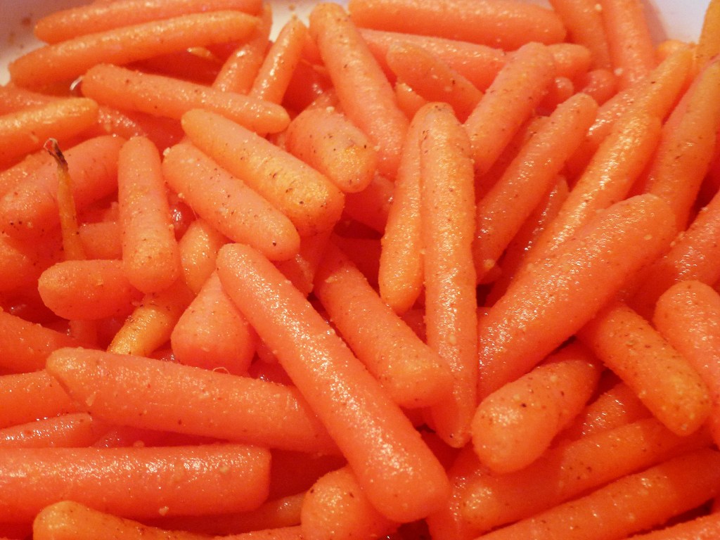 roasted spicy carrots