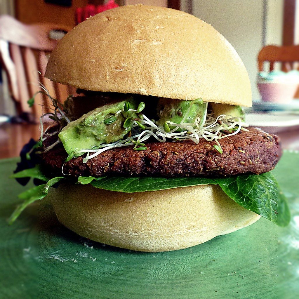 Piquant Purple Burger