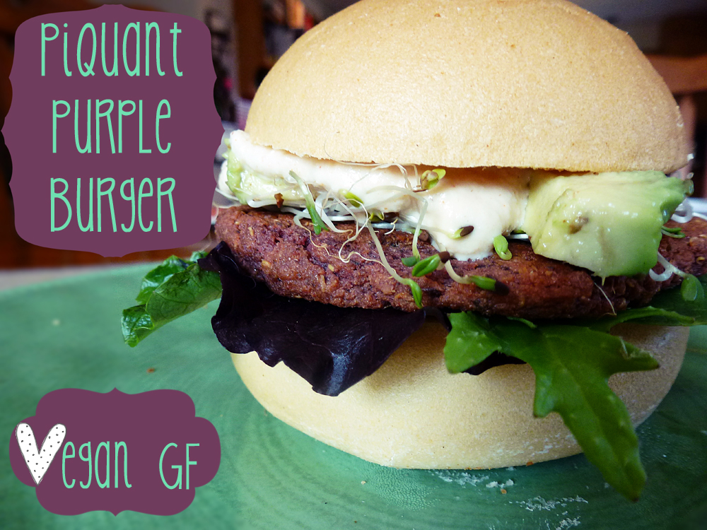 Piquate Purple Burger