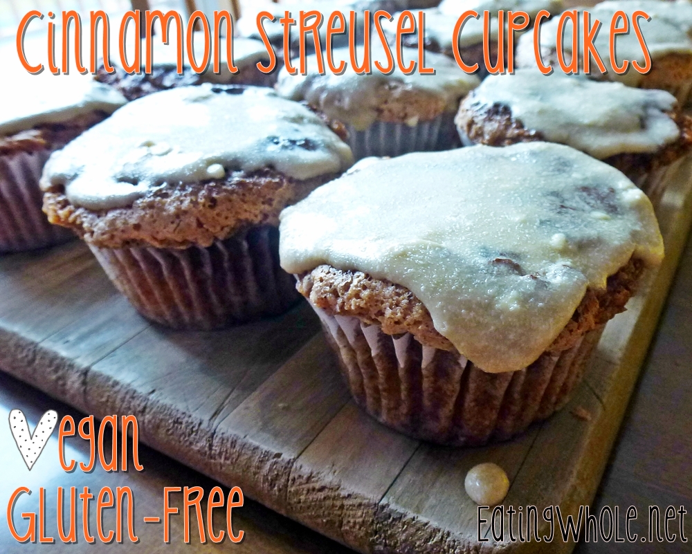 Cinnamon Streusel Cupcakes