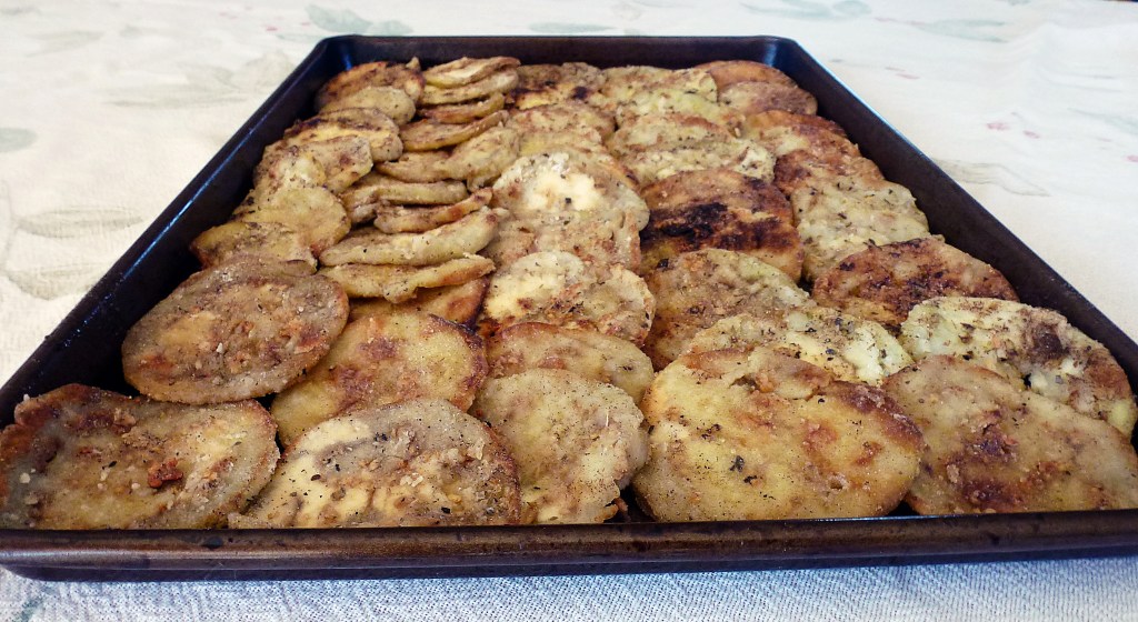 prepared eggplant