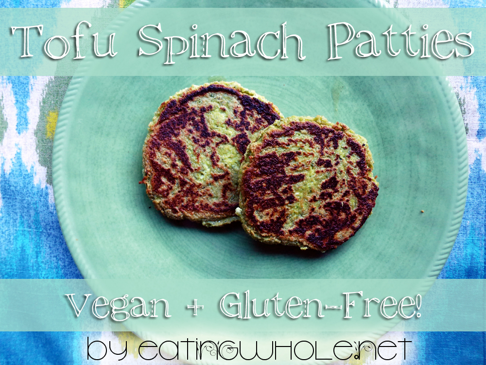 Spinach Tofu Patties