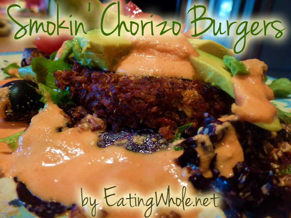 Smokin’ Chorizo Burgers