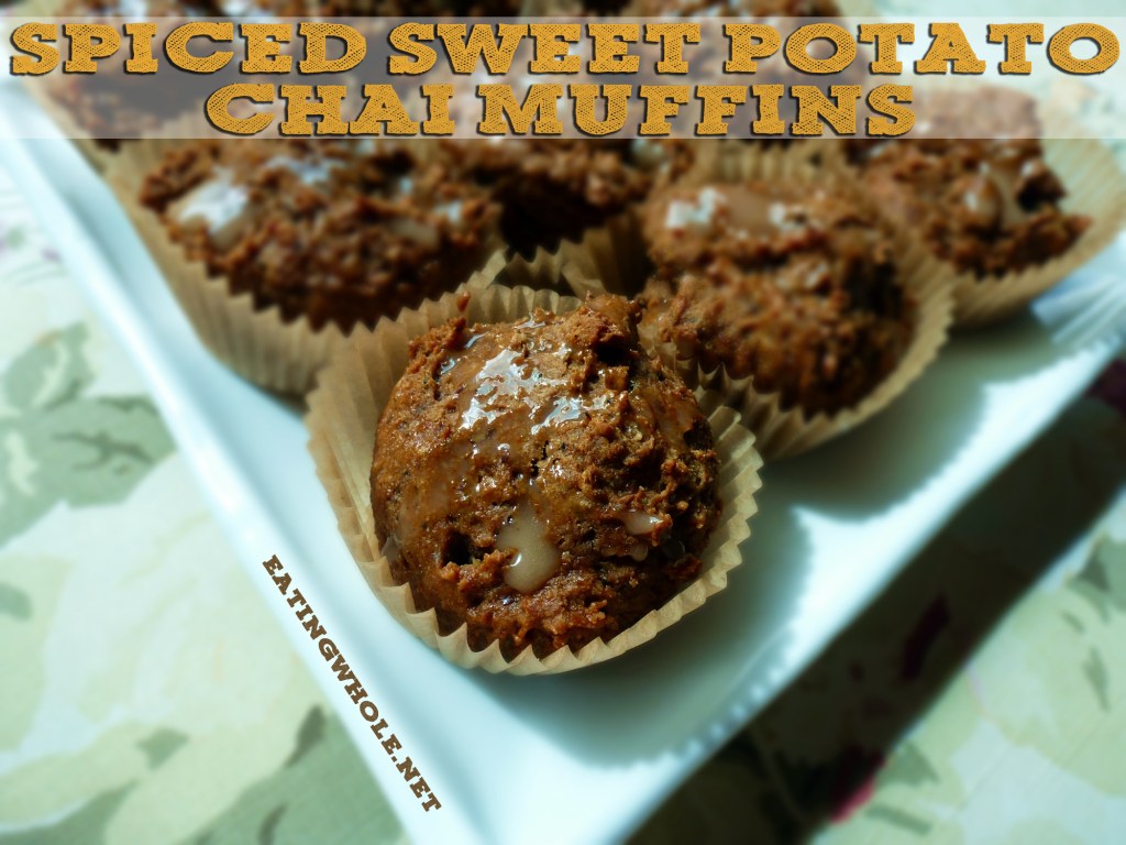 Spiced Sweet Potato Chai&nbsp;Muffins
