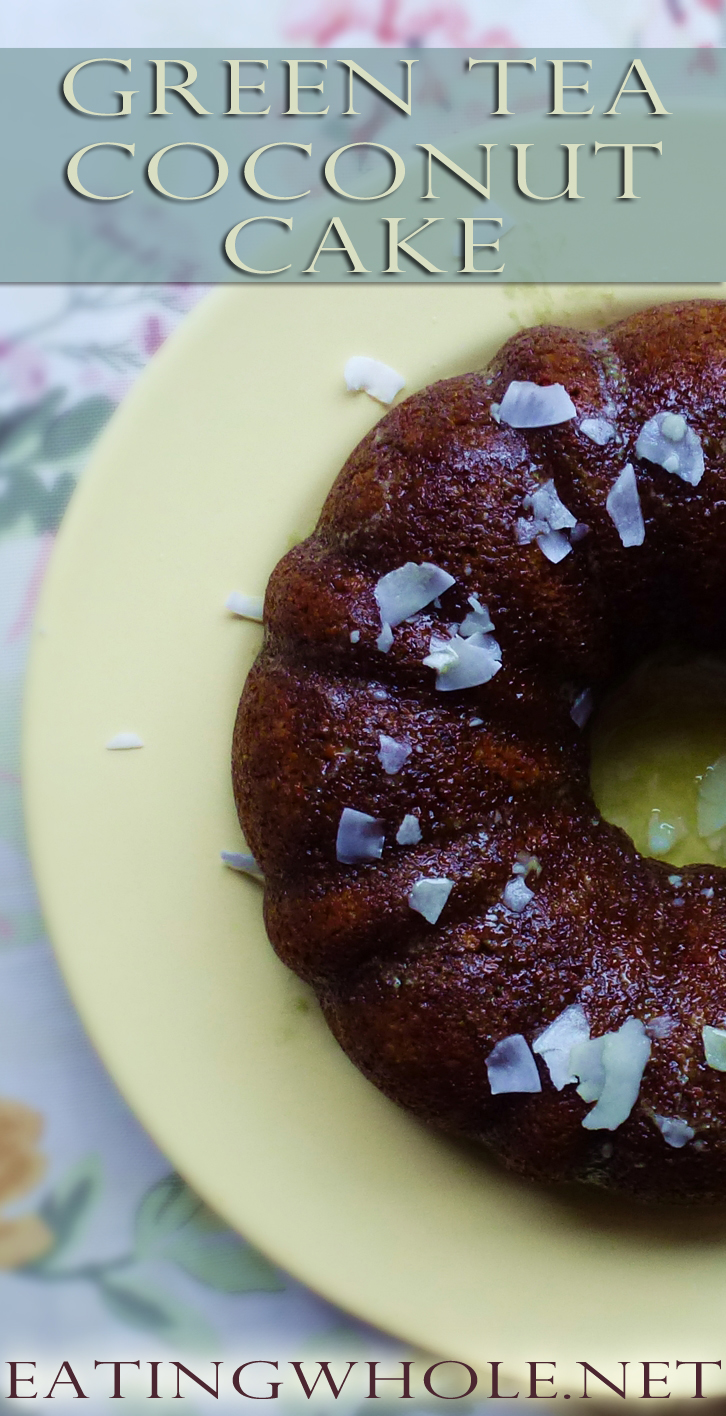 Green Tea Coconut&nbsp;Cake