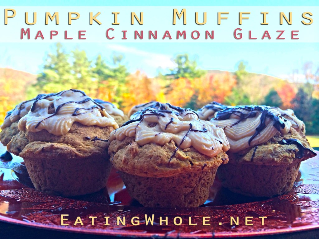 Pumpkin Spiced Muffins with Maple Cinnamon&nbsp;Glaze