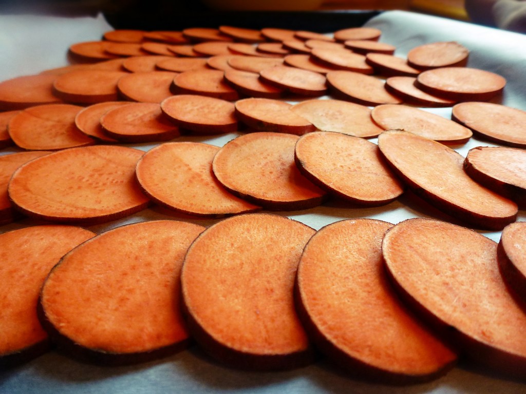 sweet potatoes, prebaked
