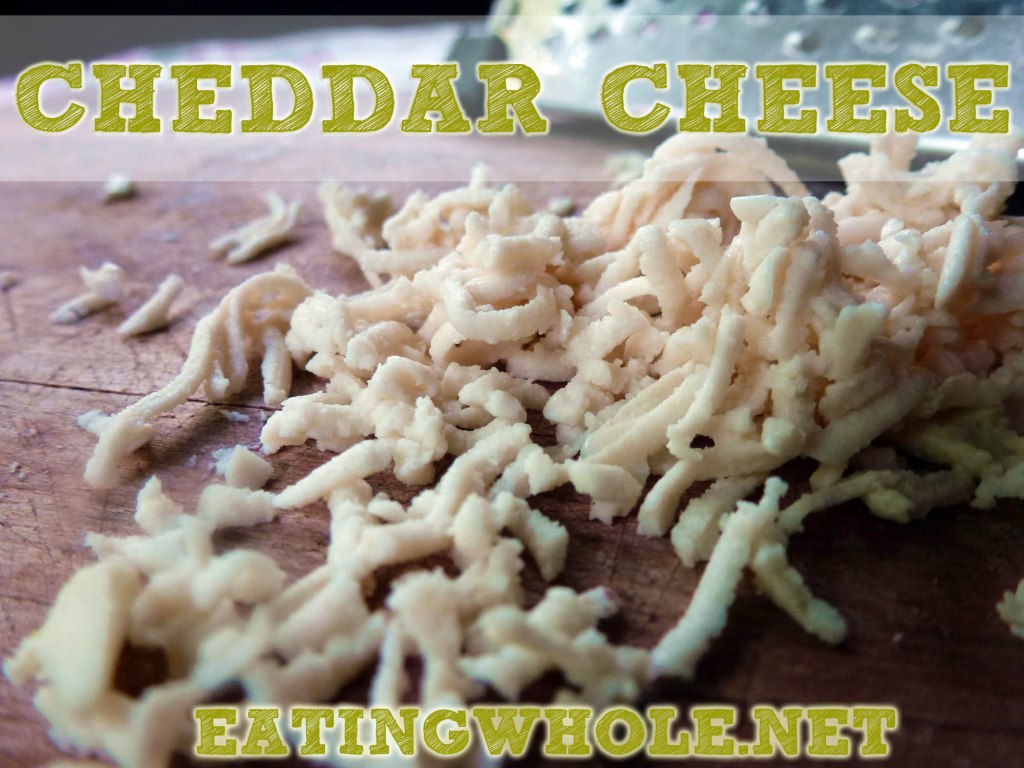 Sliceable, Grateable, Meltable Cashew Cheddar&nbsp;Cheese!