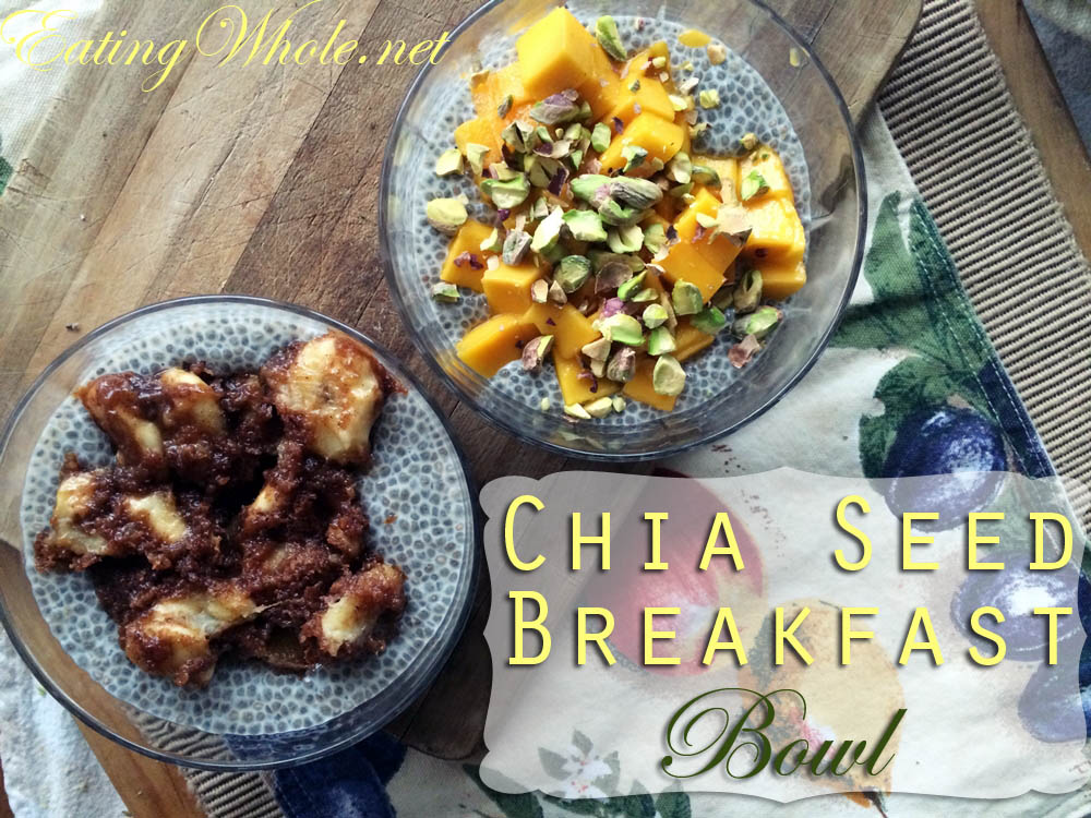 Chia Seed Breakfast Bowl Two&nbsp;Ways