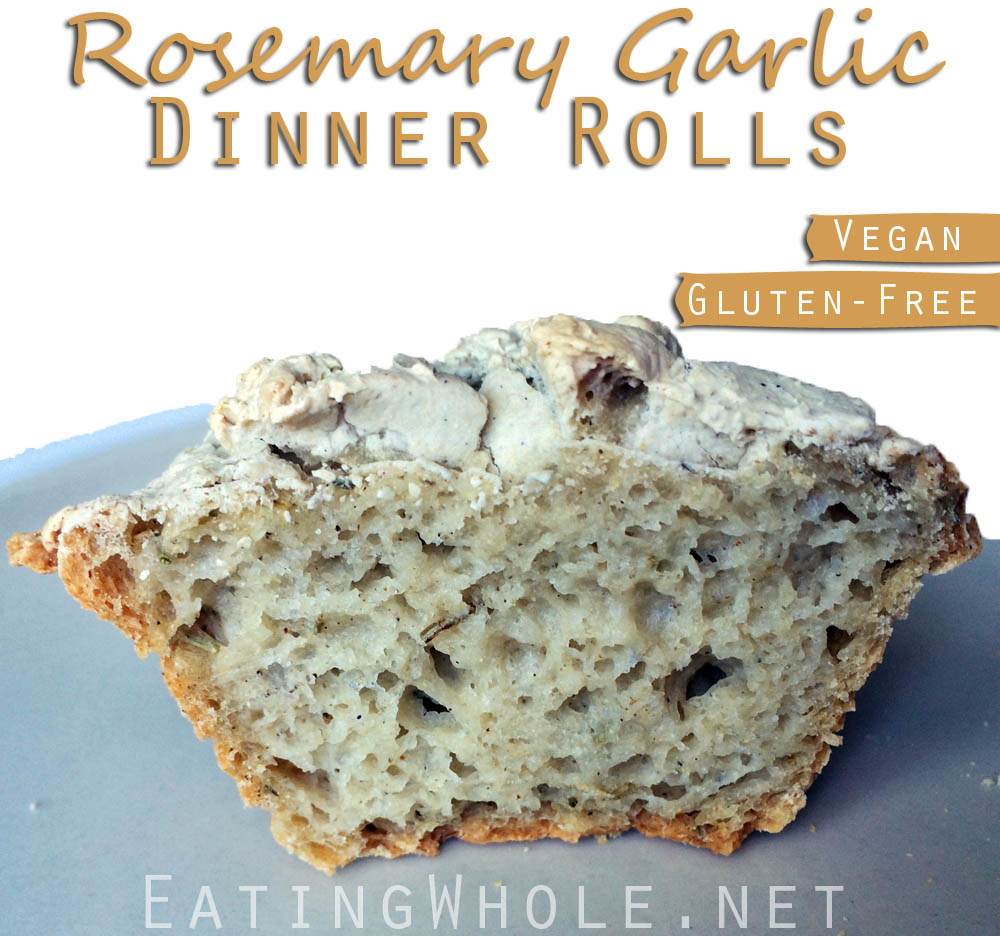 Garlic Rosemary Dinner Rolls (or the best gluten-free rolls.&nbsp;Period!)