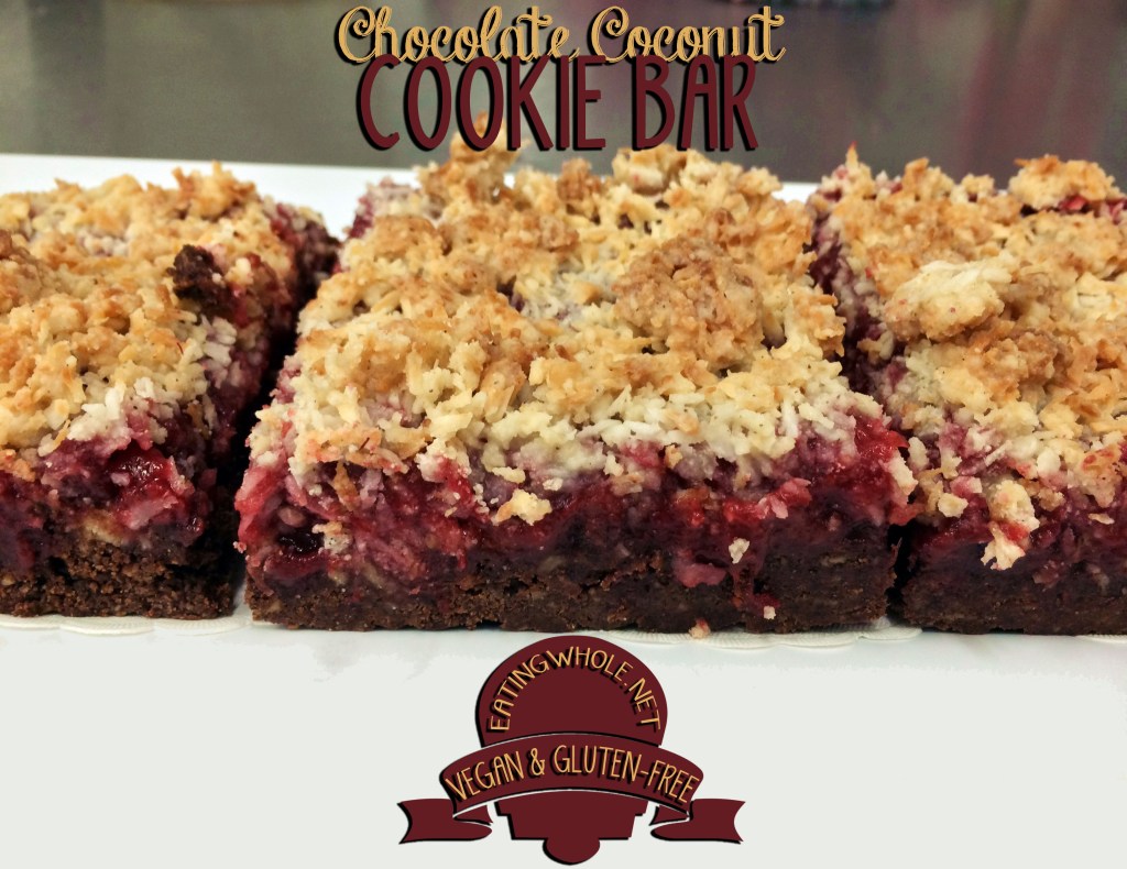 Chocolate Coconut Fruit Cookie&nbsp;Bar
